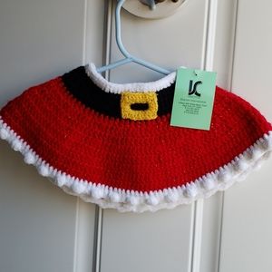 Christmas crochet skirt